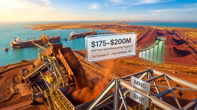 Monadelphous Wins $200m BHP Port Contract