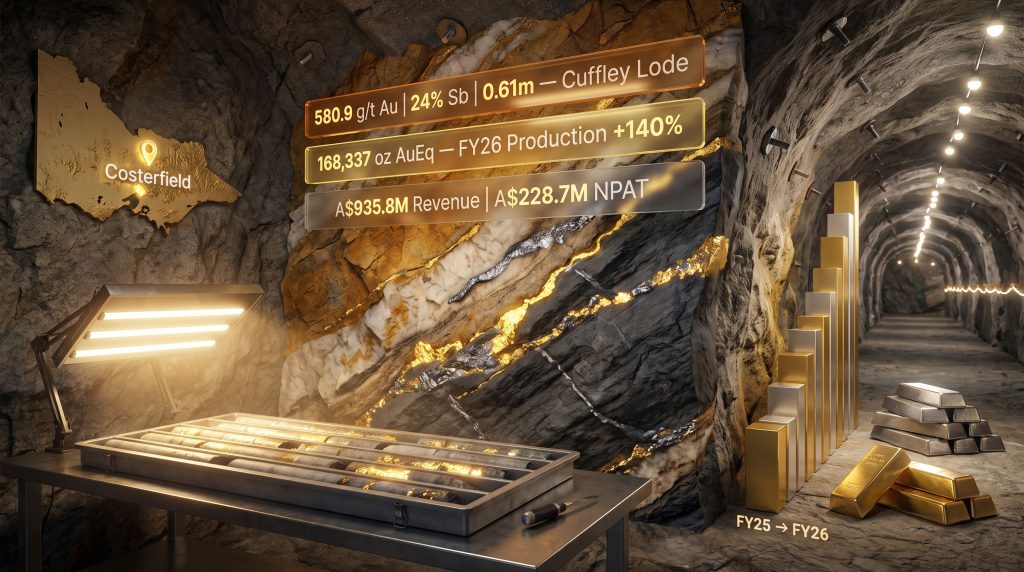 Alkane Costerfield Gold-Antimony Discovery Explained