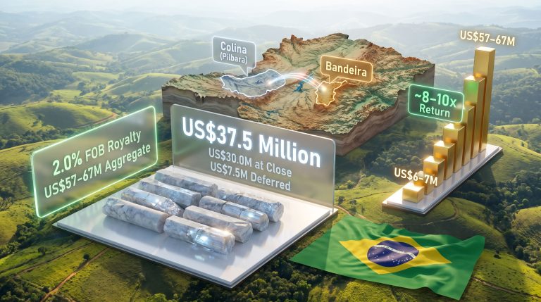 Lithium Ionic Sells Salinas Asset to Pilbara Minerals