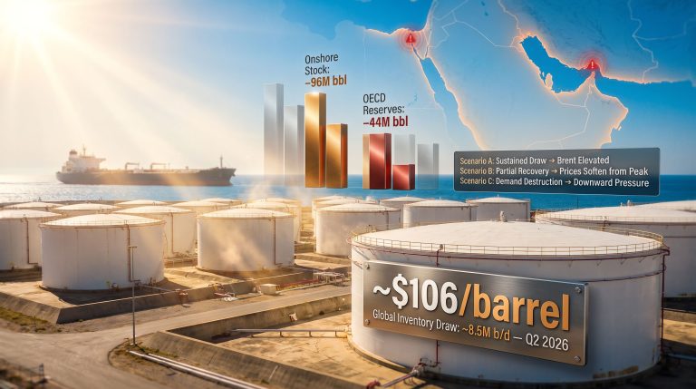 Tight Oil Inventories vs OPEC+ Output Increases 2026