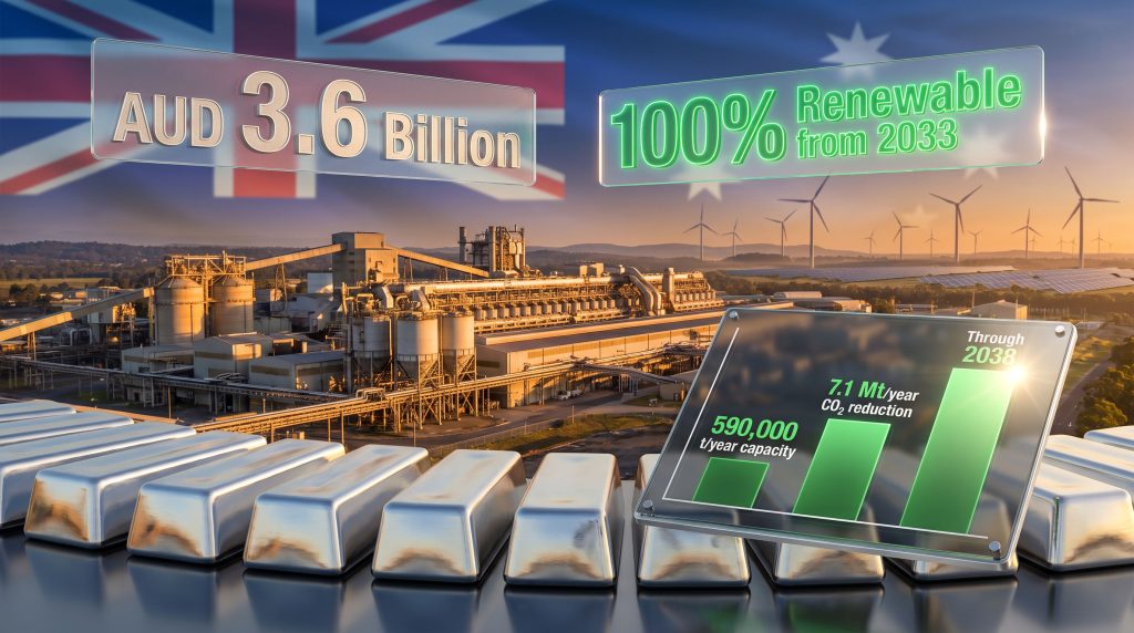 Tomago Smelter Secures Power Deal Through 2038