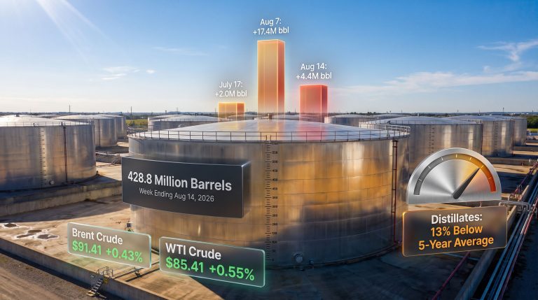 EIA Crude Oil Inventories Still Rising: What It Means