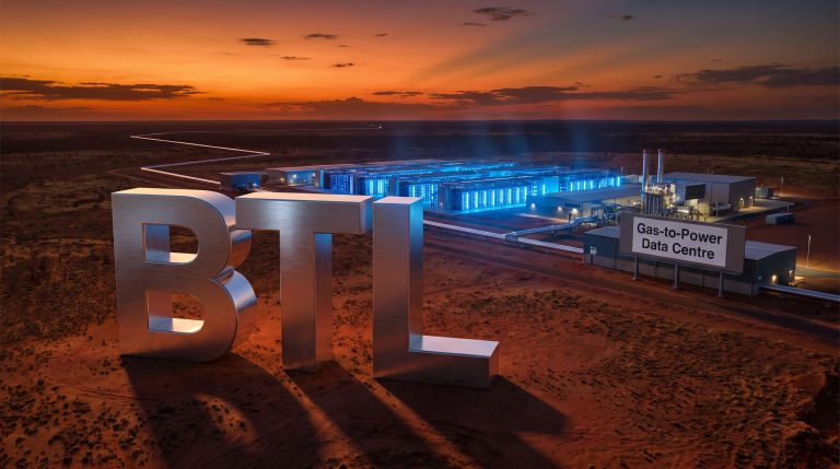 Beetaloo Energy Australia Ltd-BTL-BTL gas-to-power data centre at sunset