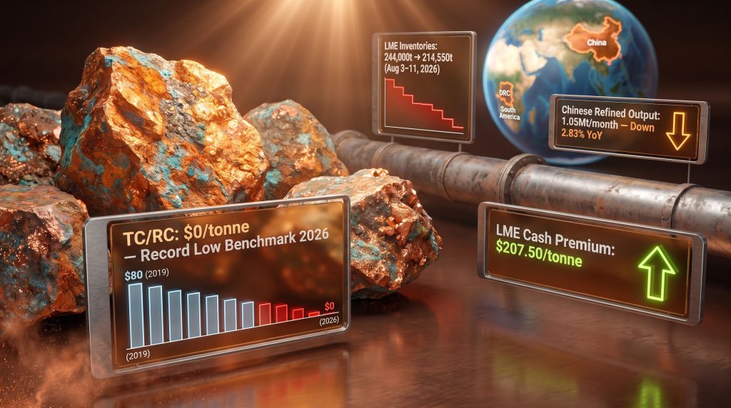 Copper Concentrate Supply Tightness: 2026 Crisis