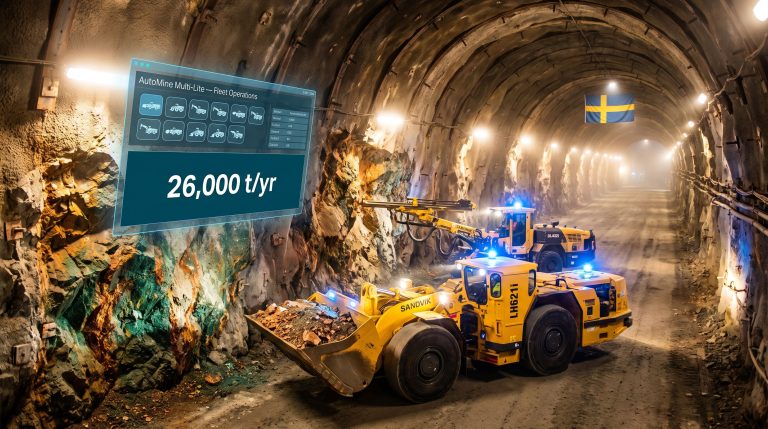 Sandvik Automated Fleet Powers Viscaria Mine Revival