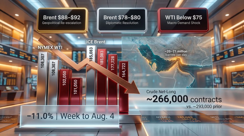 Bullish Oil Bets Shrink for a Second Week Running