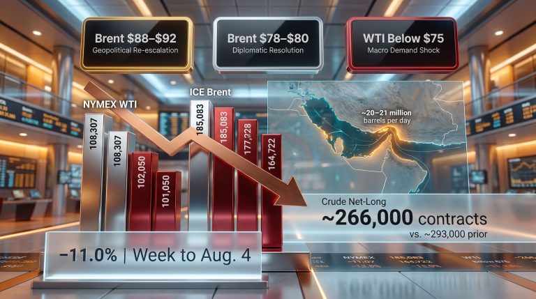 Bullish Oil Bets Shrink for a Second Week Running