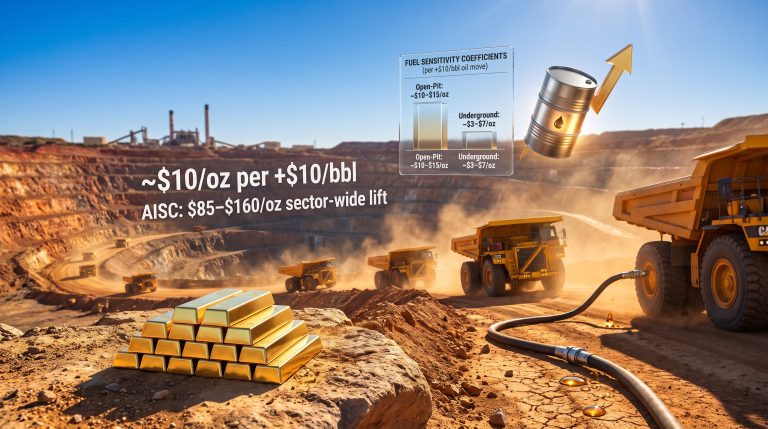 Oil Prices & Gold Mining Costs: What Miners Pay