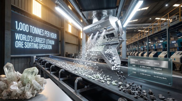 Pilgangoora Sensor-Based Sorting Plant Explained