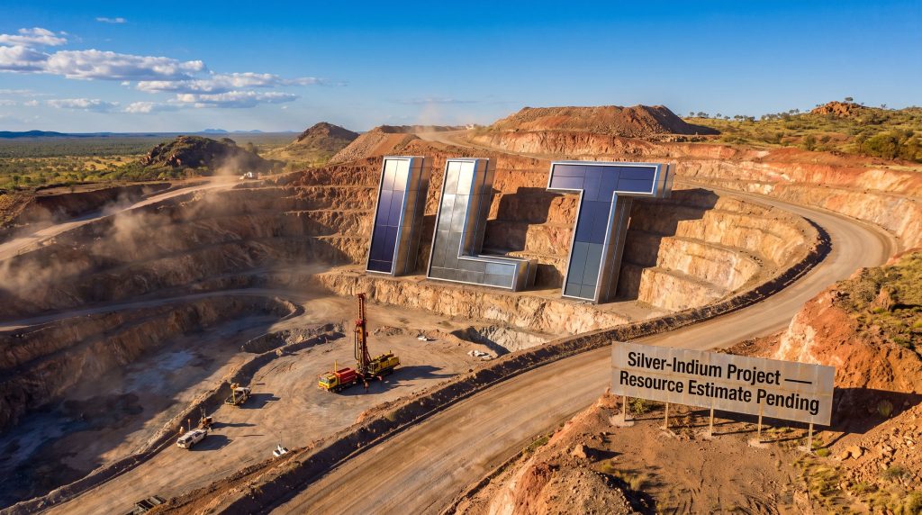 Iltani Resources Ltd-ILT-Silver-Indium Project open pit mining site