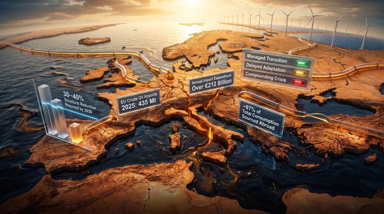 Europe Peak Oil Crisis: The Supply Ceiling Ahead