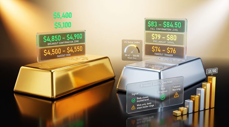 Gold & Silver Breakout and Fakeout Levels Explained