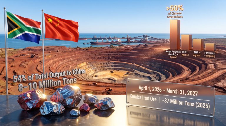 Anglo American Iron Ore Deal With China's CMRG