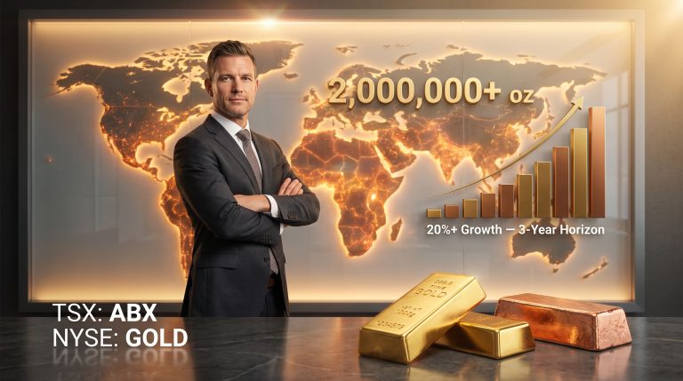 Barrick Names Sebastiaan Bock Rest of World CEO