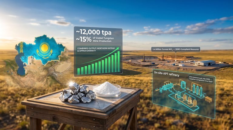 Northern Katpar Tungsten DFS: Kazakhstan's Supply Fix