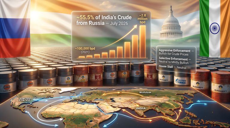 Russia Sanctions & India's Crude Supply at Risk