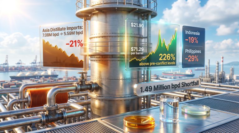 Asia Refined Products Shortage: 2026 Crisis