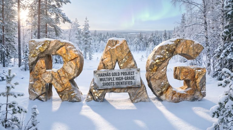Ragnar Metals Ltd-RAG-RAG Harnäs Gold Project winter scene
