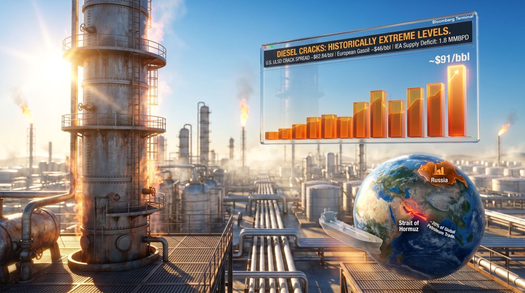 Diesel Cracks and the Oil Market Squeeze Explained