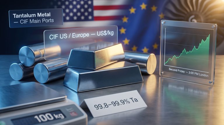 CIF US Europe Tantalum Assessment: Price Benchmark