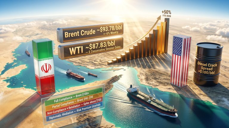 Oil Prices Rise on New Iran Economic Measures 2026