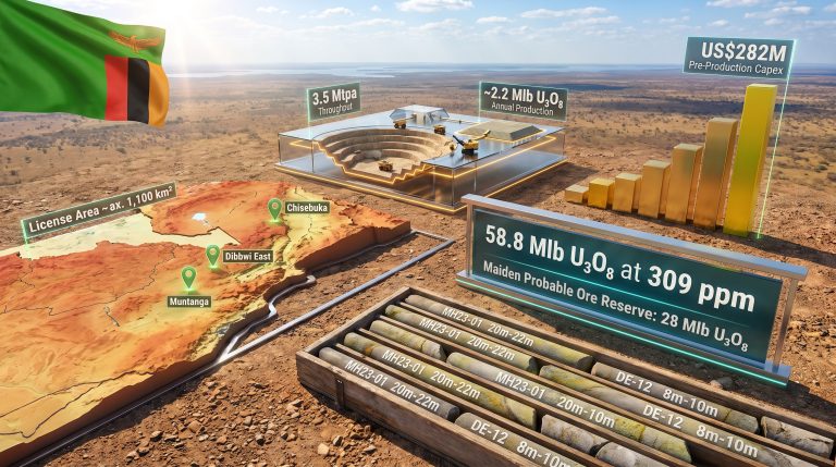 Atomic Eagle Muntanga Uranium Project Zambia 2026