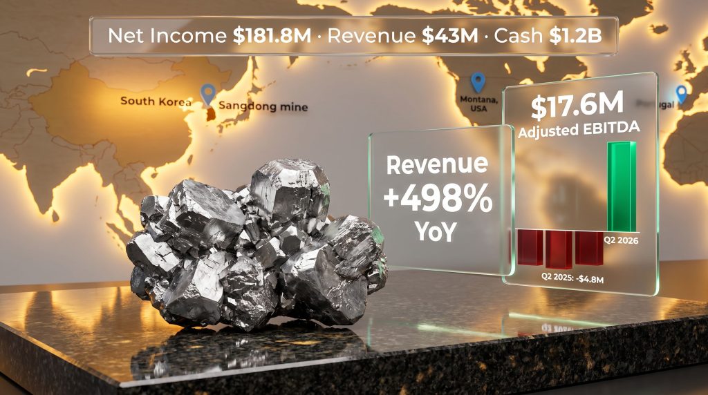 Almonty Q2 Net Income Gains: Key 2026 Results