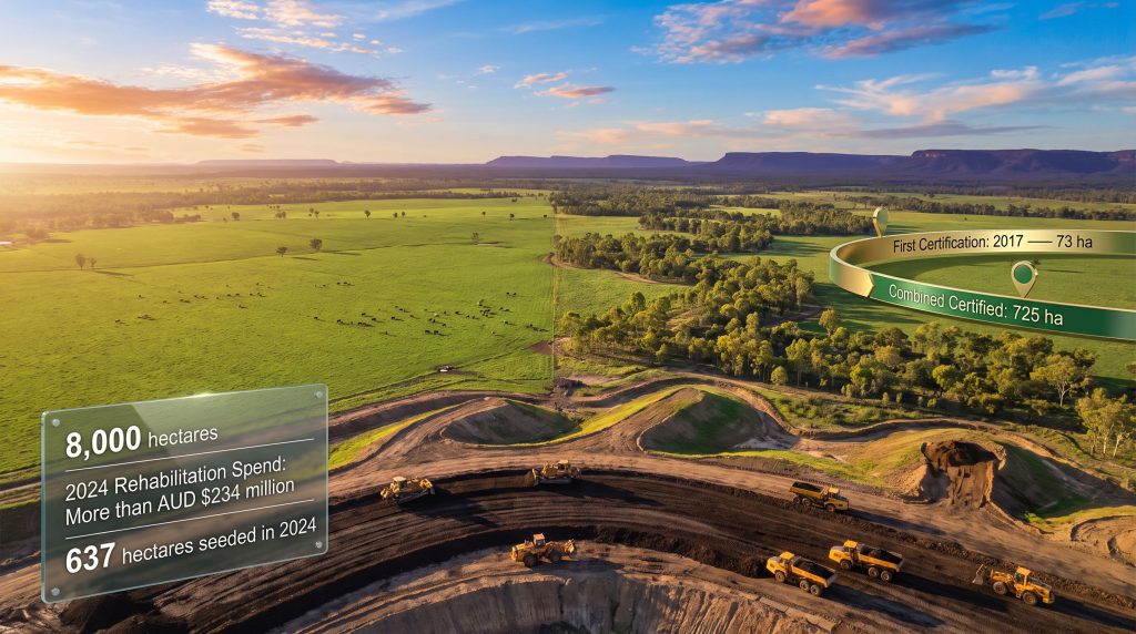Glencore Newlands Coal Mine Rehabilitation Project