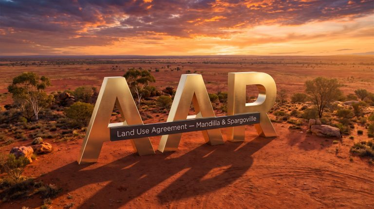 Astral Resources NL-AAR-AAR land use agreement desert landscape