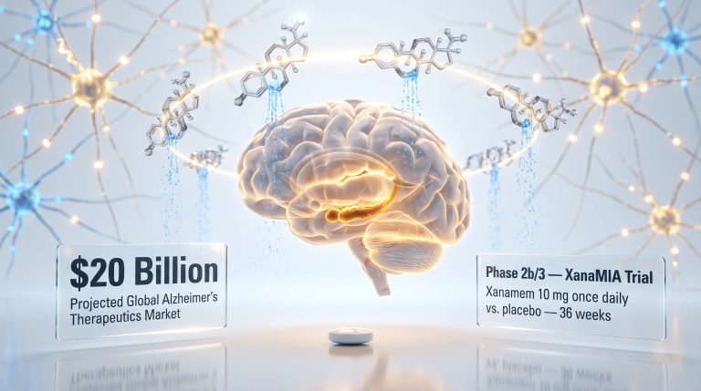 Actinogen Xanamem Alzheimer's Treatment Trial 2026