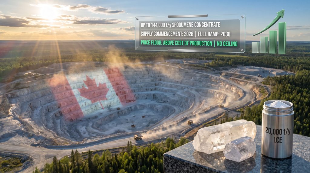 Elevra Lithium Price Floor Supply Deal Explained