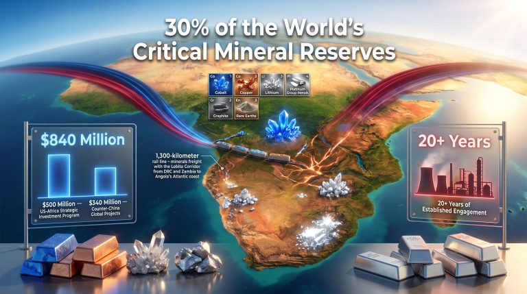 US Africa Critical Minerals Strategy Against China