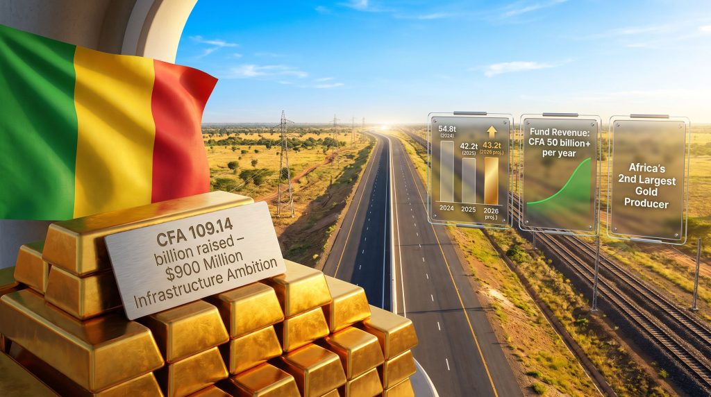 Mali Mining Revenues Fund $900M Infrastructure Drive