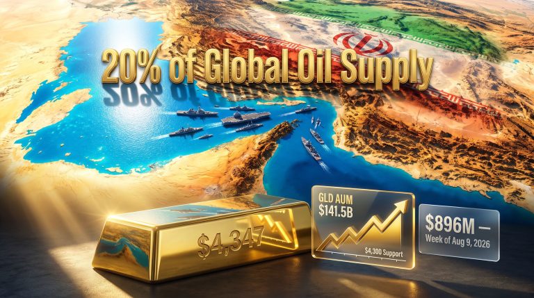 Trump Iran Hormuz Stalemate Drives Gold Above $4,300
