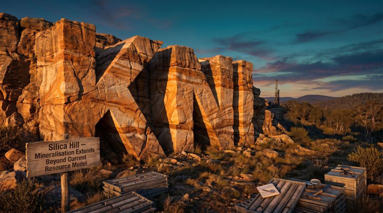 Kuniko Ltd-KNI-Silica Hill mineralisation extending beyond resource model
