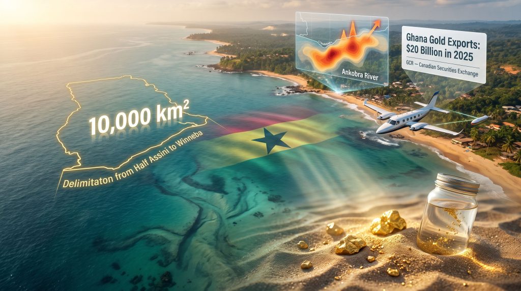 GoldCoast Offshore Gold Exploration in Ghana