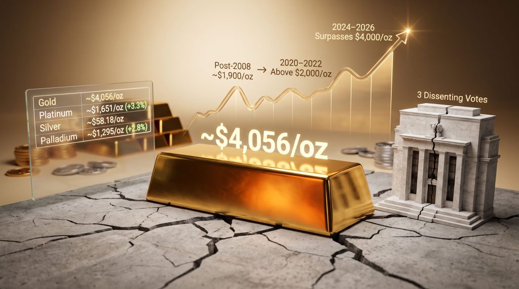 Fed Cracks and Gold: What It Means for Prices