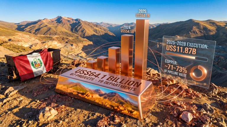 Peru Mining Investment Pipeline: $64B Opportunity