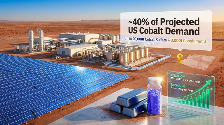 EVelution Energy Arizona Cobalt Processing Facility