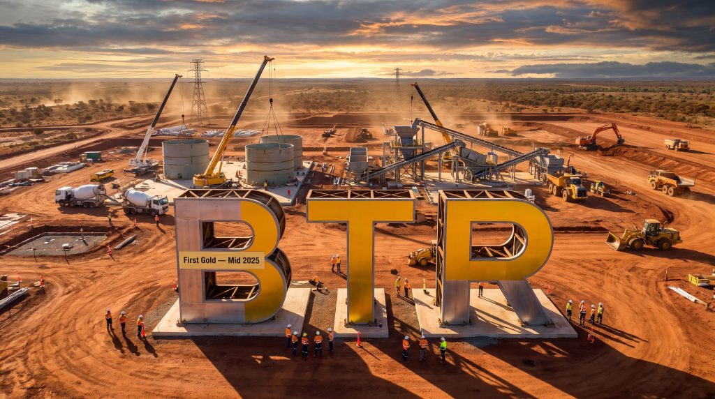 Brightstar Resources Ltd-BTR-BTR mining site construction and machinery