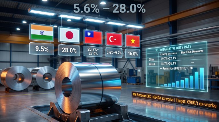EU Anti-Dumping Duties on Cold-Rolled Coil Imports
