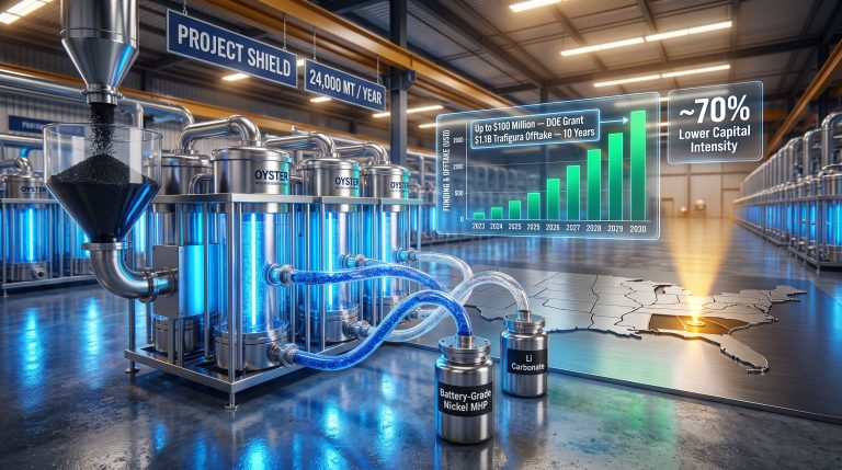 Nth Cycle Black Mass Refinery Gets $100M DOE Grant