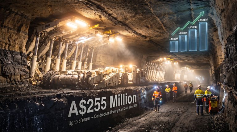 Mastermyne Dendrobium Mining Services Contract $255M