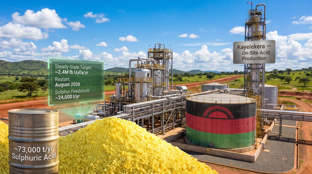Kayelekera Acid Plant Resumes: Lotus Resources Update