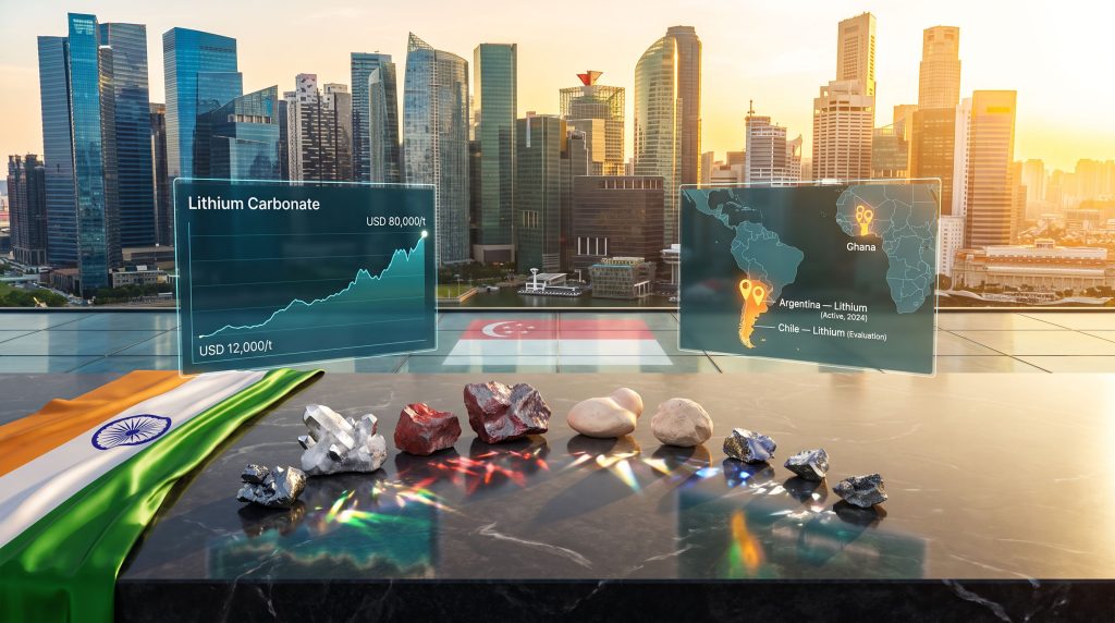 Coal India Singapore Hub for Critical Minerals
