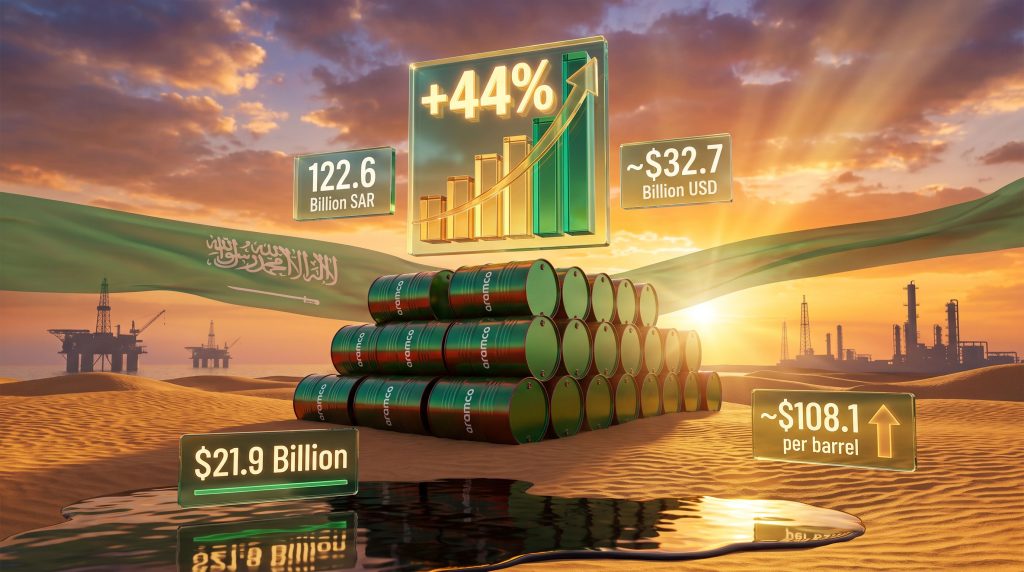 Saudi Aramco Q2 Profit Jumps on Stronger Oil Prices