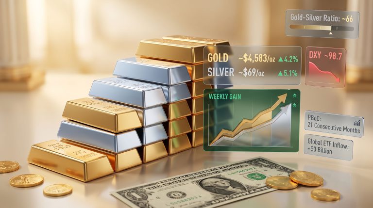 Gold & Silver Rally on Weak Dollar: 2026 Analysis