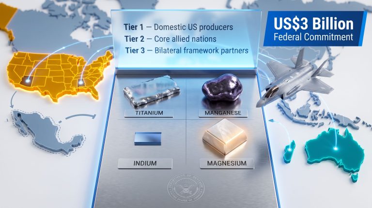 Pentagon Minerals Push: Indium, Titanium & Defense Supply