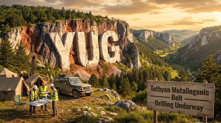 Yugo Metals Ltd-YUG-YUG drilling at Tethyan Metallogenic Belt