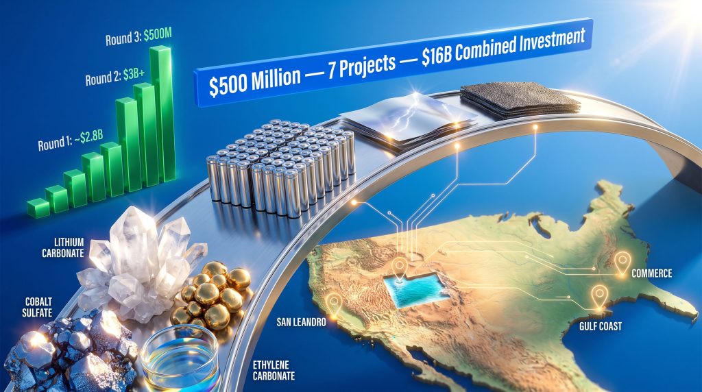DOE Battery Supply Chain Funding: $5B Invested